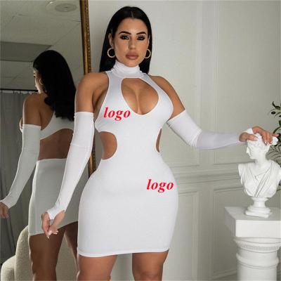 China Sexy Breathable Summer Club Dresses For Women 2022 Sleeveless Prom Bodycon Dresses for sale