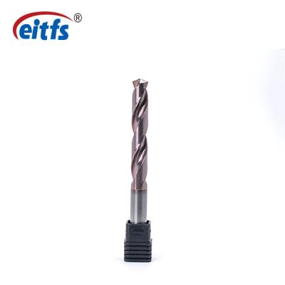 China Carbide Steel Cobalt Tungsten Coated Metal Drill Bit Twist Drill For Steel for sale