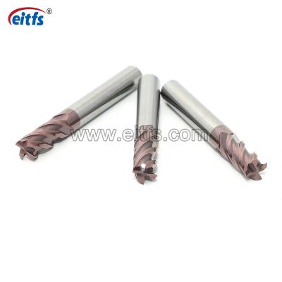 China Solid Carbide 4 Flute Square End Mills For Stainless Steel And Cast Iron for sale