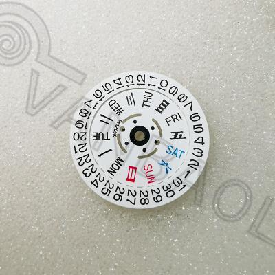 China NH35 Day Date Disc Dial Clip f wheel SKX007 SKX009 7S26 NH36 4R36 NH35/36 for sale