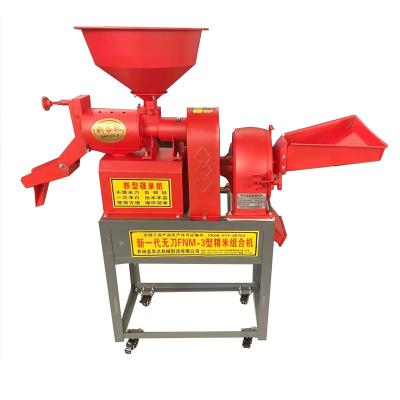 China High Efficiency Rice Mill Machine Factory Price Mini Combined Rice Mill Machine Home Used 2 in 1 Combined Rice Mill Machine Te koop