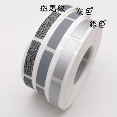 China Silver Adhesive Scratch Scratch- 1000pcs 8mmx30mm OFF Hand Made Scratched Film Scratch Card Manual Tape Label Stickers DIY for sale