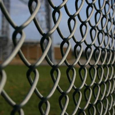 China Strong Chain Link Diamond Wire Mesh Fence for sale