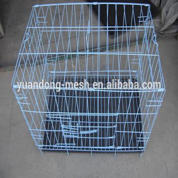 China Black Cages Vinyl Aviary Cage Wire Mesh / Bird Cage Wire Mesh 4ft*4ft*6ft for sale