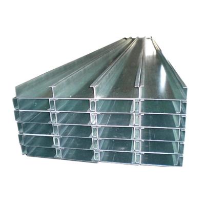 China CONSTRUCTION popular promotional hot dip galvanized steel beam c channel purlin for sale