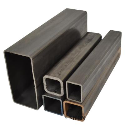 China Structure pipe high quanlity hollow section 80*80 50*50 40*30 25*25 50*30 square black steel pipe for sale