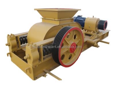 China China Small Output Size 2PG-400x250 Double Roller Crusher Machine Smooth Mining Roll Crusher For Gypsum, Coal, Pebble, Stone, Mine, Sand for sale