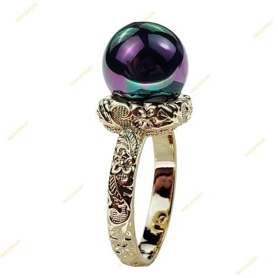 China Wholesale Casual/Sporty Hawaiian Rings Bead Jewelry Plumeria Flower Ring For Women for sale