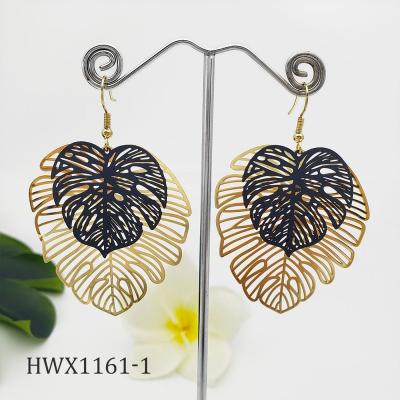 China Summer Multi Color Hawaii Casual/Sporty Earrings Painted Jewelry Earring Accessories For Women Earrings for sale