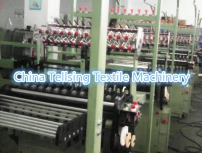 China nylon zipper ribbon machine maker tellsing for garments,cowboy,underwear,shoes,ornament for sale