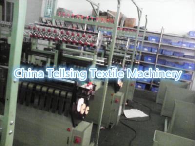 China Tellsing nylon zipper ribbon machine supplier for garments,cowboy,underwear,shoes,ornament for sale