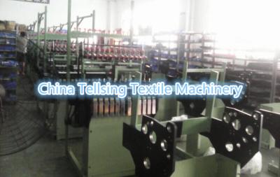 China zipper ribbon machine manufacturer tellsing for garments,cowboy,underwear,shoes,ornaments for sale