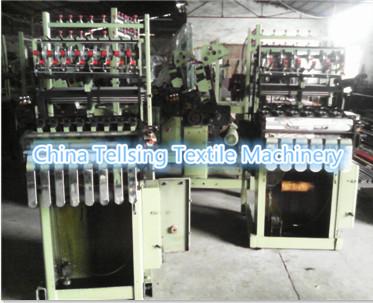 China good quality used 6/55 needle loom machine for weaving webbing,tape or ribbon,straps,belt,lace etc. for sale