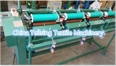 China good quality bobbin machine 4 heads with counter for rewinding terylene yarn  thread China plant Tellsing loom machinery for sale