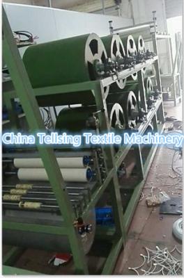 China top quality 8 cylinders finishing and starching machine electric heating  for zipper tape, ribbon lace,webbing sling for sale