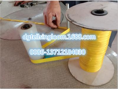 China good quality China coiling machine in sales for packing cotton ribbon,riband,elastic strip for sale