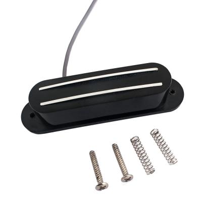 China 8.7K DC Resistência Mandolin Humbucker pré-cableado Dupla bobina Black Cover à venda