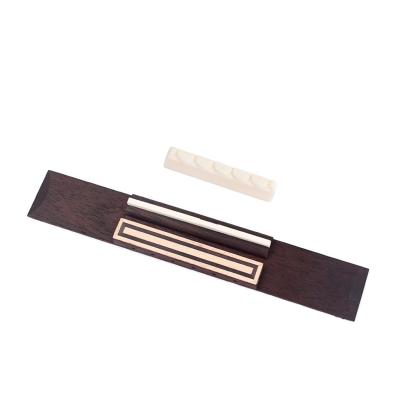 China Standard  Acoustic Guitar Bone Bridge Rosewood Material 30.5G for sale