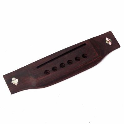 China Bridge de guitarra acústica de seis cordas com ranhuras de 72 * 3mm para todos os tipos de guitarras à venda