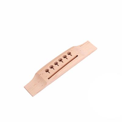 China 153*37*9MM Maplewood 6 String Bass Guitar Bridge Voor klassieke akoestische gitaar Te koop