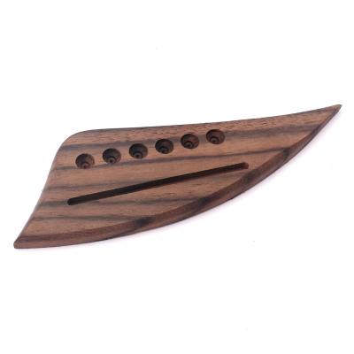 China Triangle 6 String Guitar Bridge Vervanging Rosewood Bridge Plate Repair Te koop