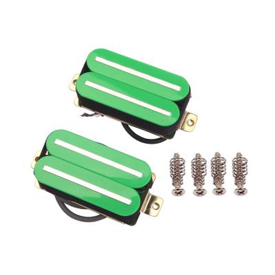 China Twin Blade dual rail humbucker pickup For Electric Guitar 57MM N15.4K/B16.1K Output for sale