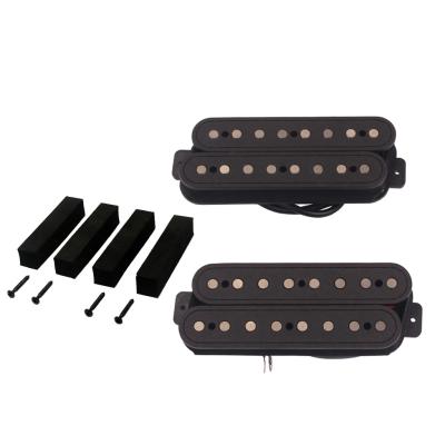 China Humbucker Pickup Gitarren Ersatzteile aus vulkanisierten Fasern mit 2-Leiter-PVC-Draht zu verkaufen