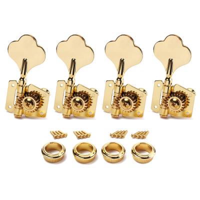 China 4R de ouro Metal Guitarra Elétrica Ajustador Pegs Cabeças Botões Tuners à venda