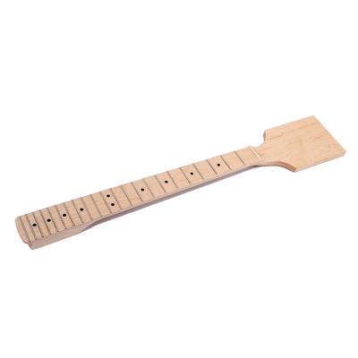 China 22 Frets Maple Wood Electric Bass Guitar Neck Musical Instruments Parts for sale