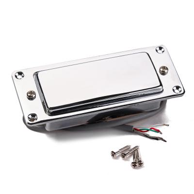 China Chrome Plated LP Electric Guitar Humbucker Pickup Adjustable Pole-Piece for sale