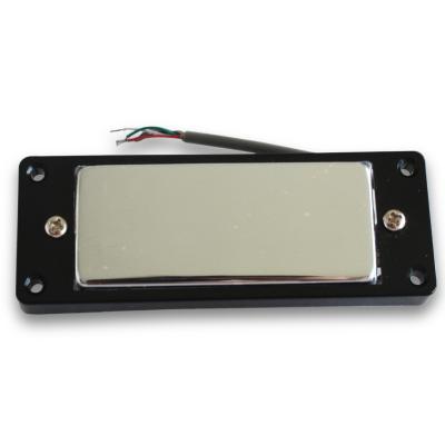 Κίνα Chrome Black Mini Humbucker Set για LP Style Μίνι Ηλεκτρική Κιθάρα Bridge Neck Pickups με βίδες προς πώληση