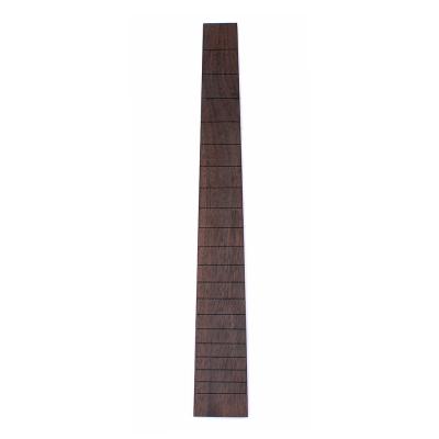 China Fretboard de madeira de rosa sem fret comprimento de fio 470mm Fingerboard 20 frets à venda