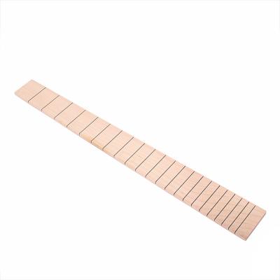 China Fretboard de madeira de bordo Substituição de 485mm Fingerboard 22 Fret Peças de guitarra elétrica à venda