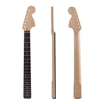 China Maple Rosewood Guitar Neck Right Handed fender strat rosewood neck Replacement Adjustable Truss for sale