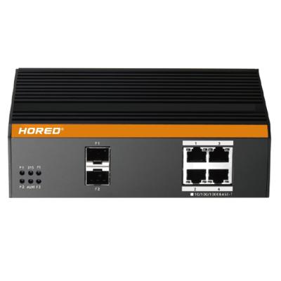 China POE Project Use 2 SFP Gigabit Ethernet Port Switch 4 Layer 2 PoE Managed Switch 48-56V for sale