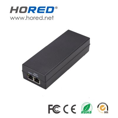 China 1 Plastic Port PoE Switch 30W Gigabit PoE Injector For IP Camera en venta