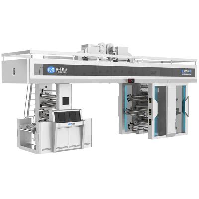 China food & Beverage Shops Automatic Color Registration 2/4/6/8 Color Paper/BOPP/HDPE/OPP Non-set On Type Flexo/Satellite/CI Flexographic Printing Machine for sale