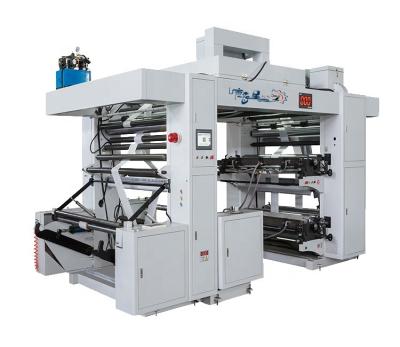 China Stack Type Factory 4 Color Flexo / Flexographic / Flexo Printing Machine For HDPE Bag for sale