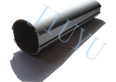 China Stamping Large Aluminum Rectangular Tubing Silver Color Untreated Surface for sale