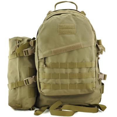 China 45L Mountaineering Waterproof Outdoor Sport Climbing Travel Camouflage Oxford Backpack Molle Bag 3D Military Tactical Backpack for sale