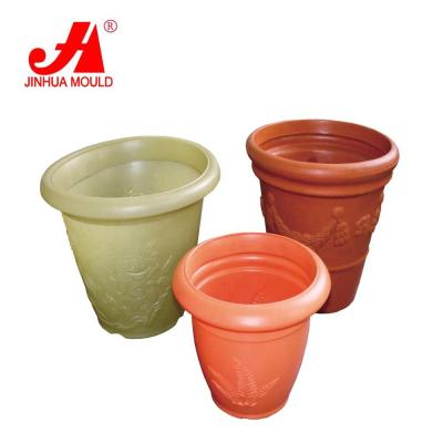 China Aluminum blow molding for plastic flower pot blow molding flower pot mold for sale