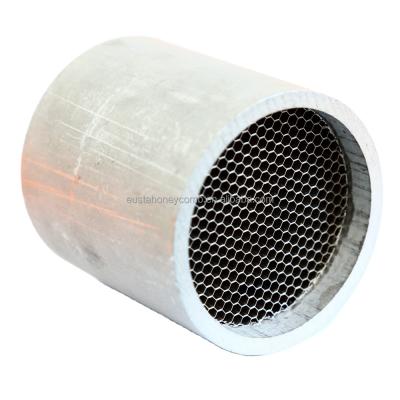 China High Quality Industrial Wind Tunnel Honeycomb SUS304 Pipe Flow Straightener For Environmental Wind Tunnel for sale