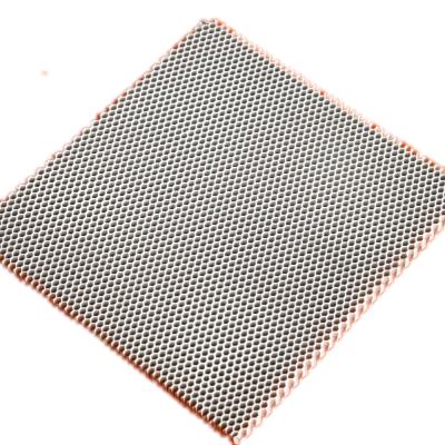 China Customized Customized Unperforated Corrosion Treated Aluminum Honeycomb Core Sheet With Yellow Chromate for sale