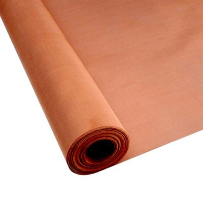 China Popular Product Knitted Plain Weave EMI and EMF Resistance 100% Pure EMF Copper Shielding Mesh for sale