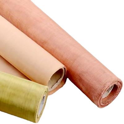 China Wholesale EMI And EMF 180 Resistance Mesh Plain Weave 99% Armoring Pure Copper Wire Mesh In Roll for sale