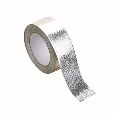 China Hot Selling Heat Resistant Reinforced High Strength Fiberglass Acrylic Adhesive Aluminum Tape With Coating for sale