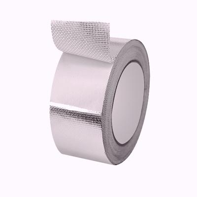 China Heat Resistant Reliable Quality Aluminum Foil Glass Cloth Flame Retardant Reinforced Strip With Coating for sale