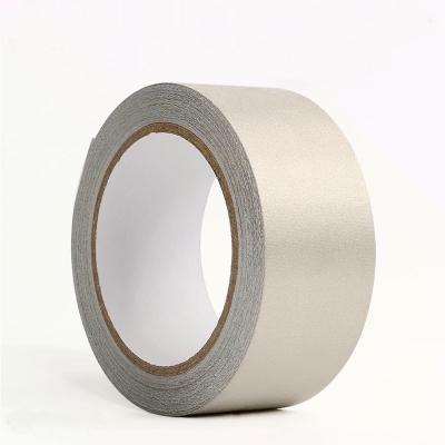 China Heat Resistant Single Sided Soft Anti Interference Plain Weave Fabric Conductive Armouring Tape for sale