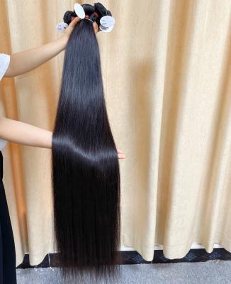 China 100% Brazilian Virgin Human Hair 10a Grade 10a Virgin Human Hair Silky Straight Unprocessed Mink Brazilian Remy Hair Bundles, 10a 40inch Hair Bundles for sale