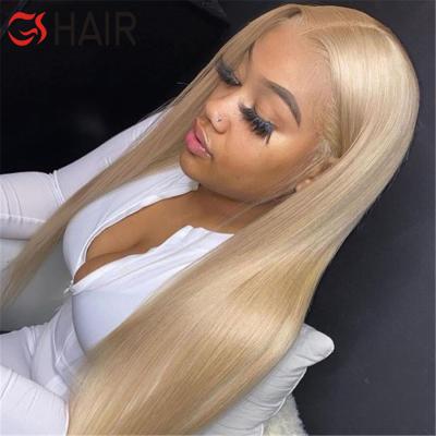 China Staight Virgin Human Hair 13x6 Full Lace Wig 613 Lace Frontal Wig 613 Lace Frontal Wig Raw Hair 613 Grade Hd Ful 10a Virgin Hair for sale